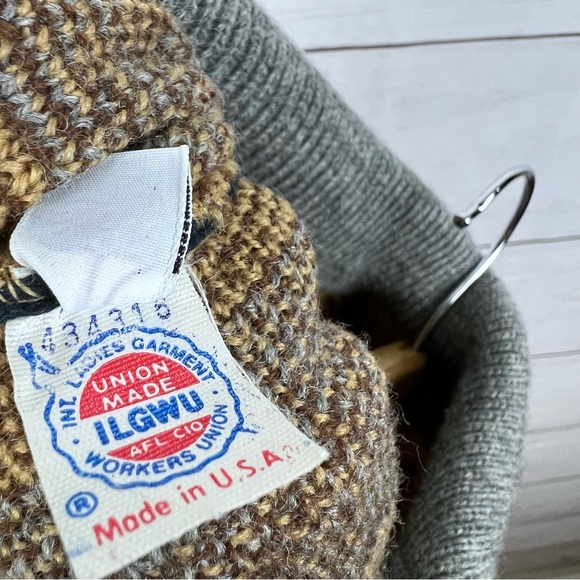 Vintage 1980s LOBO Pendleton Ski Sweater XL - Picture 5 of 7